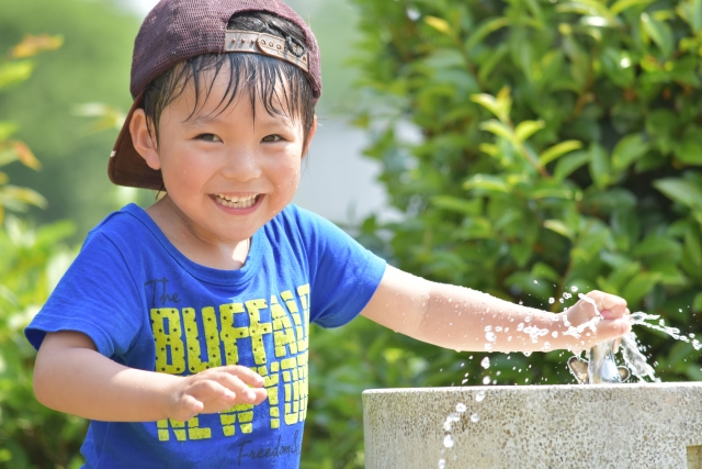 笑顔の子供